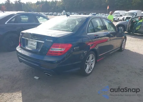 2012 Mercedes-Benz C 300 Sport 4Matic from USA, damaged, VIN WDDGF8BB9CR229910